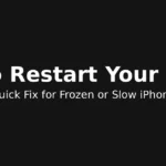 How to restart my iPhone – quick guide to fix frozen or slow iPhone