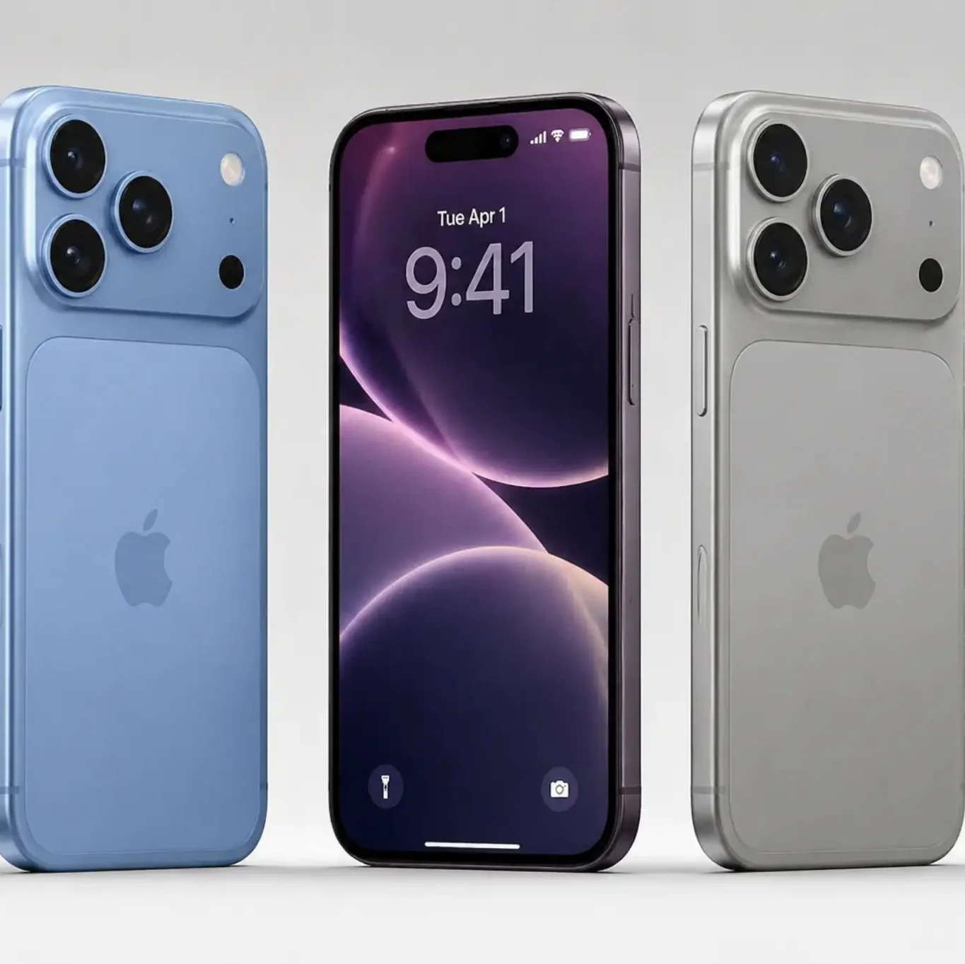 Concept image of a future Apple illustrating the topic when will the iphone 18 come out