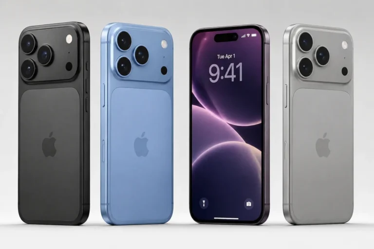 Concept image of a future Apple illustrating the topic when will the iphone 18 come out