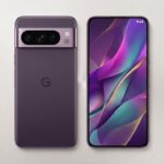 Front and back view of the upcoming Google Pixel 11 smartphone with a modern camera bar design and premium finish.